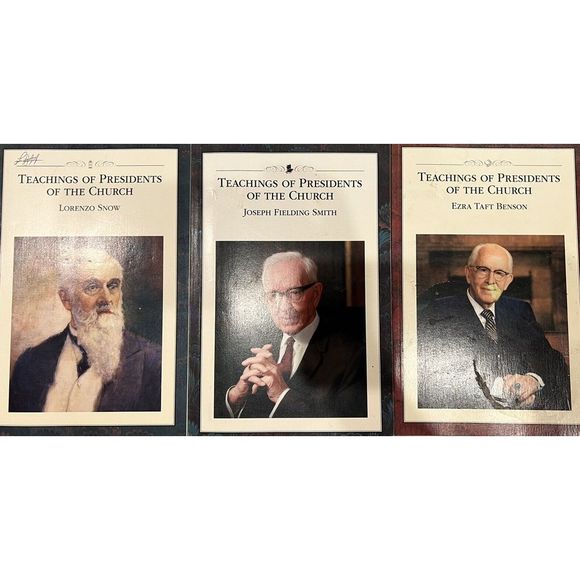 Teachings Of Presidents Of The Church Mixed Lot Of 7 Church Of Latter-day Saints - Picture 3 of 5